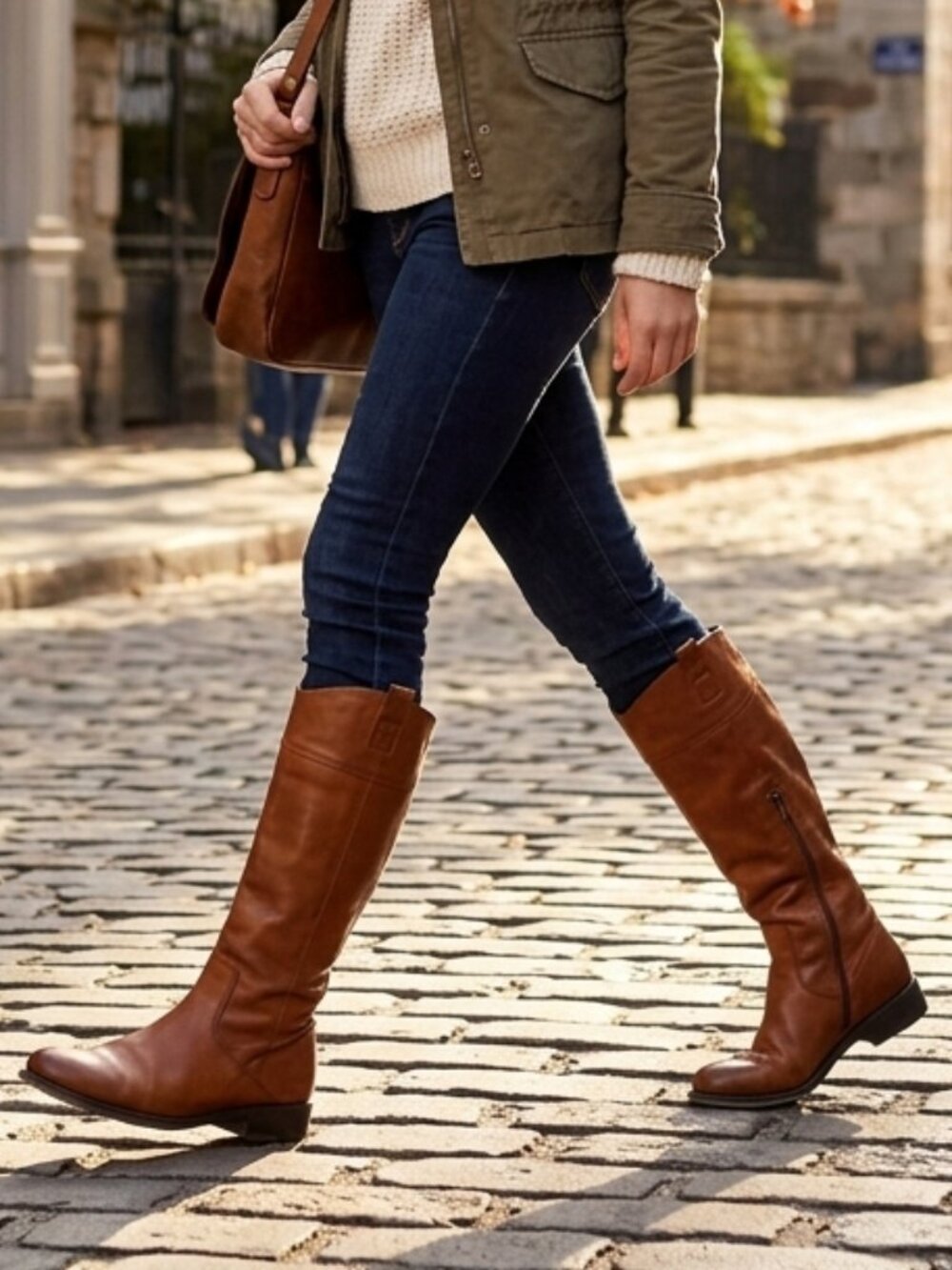Genuine Leather Riding Boots - Made In Italy by CNC Costume National